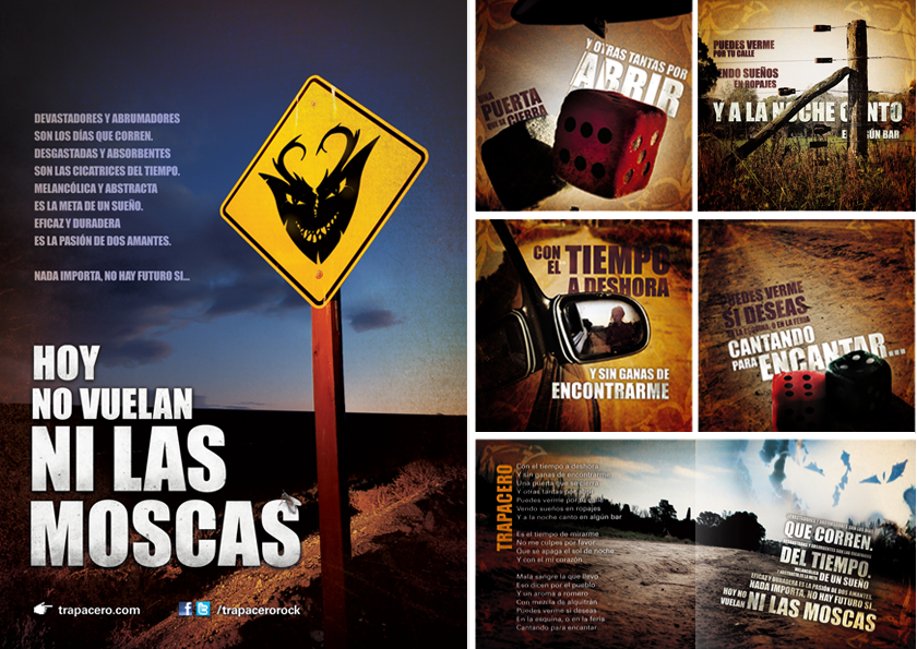 Trapacero - Gráficas internas del booklet