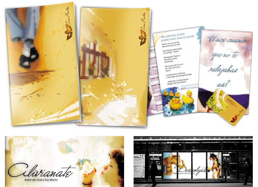 Teatro San Martín - Papelería y ploteos