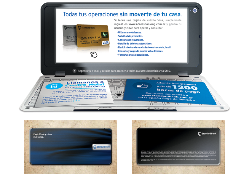 Díptico Acces Banking - Vistas