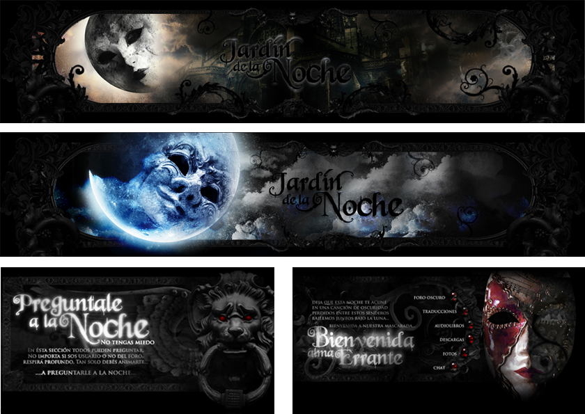 Jardín de la Noche - Banners y anuncios
